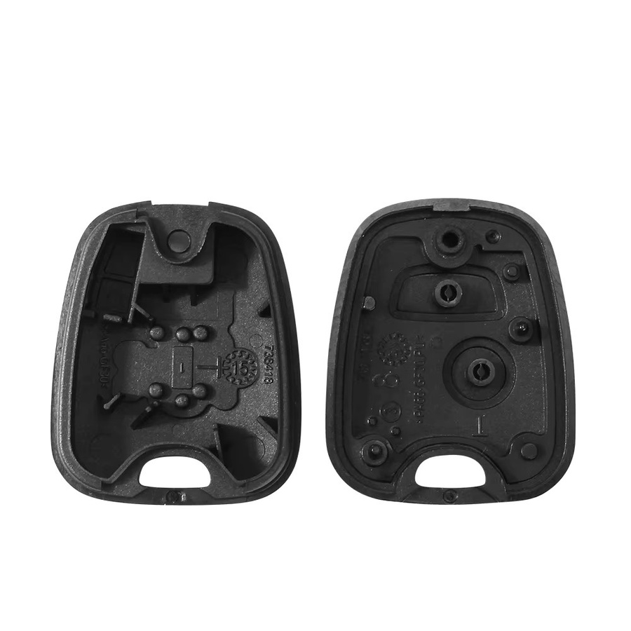 KEYYOU 20er Set Auto Fernbedienung Schlüssel Shell Ersatzgehäuse für Citroen C1 C4, Peugeot 107 207 307 407 206 306 406 und Toyota Aygo in Schwarz - Bild 3