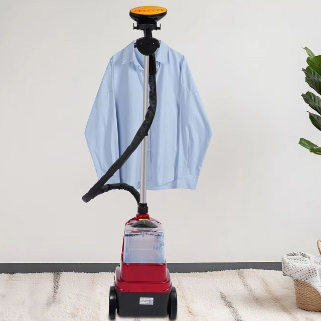 Sweetmile Kommerzieller Vertikaler Dampfglätter in Rot mit 2500W Leistung - Bild 1