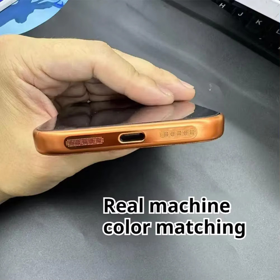 Metall Staubschutz Netz Aufkleber für Apple iPhone 17 Pro Max in Blau - Bild 5
