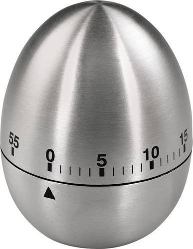 Xavax Eieruhr aus Edelstahl in Silber, oval - Bild 1