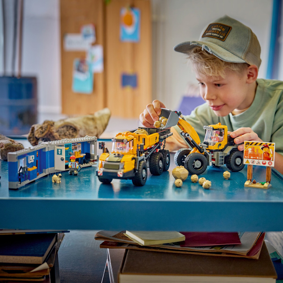 LEGO City Kipplaster und Schaufellader Baustelle ab 8 Jahren - Bild 4