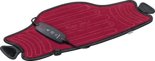 Beurer HK 55 Easyfix Heizkissen in Rot mit Veloursbezug, waschbar und mit Auto-Abschaltung - Bild 1