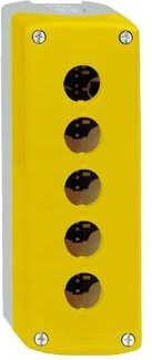 Schneider Electric XALK05 Steuergehäuse mit gelbem Druckknopf aus Kunststoff - Bild 1