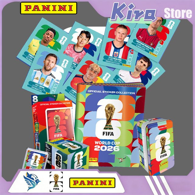 PANINI FIFA 2026 Weltmeisterschaft Aufkleber Sammelalbum Set - Bild 1