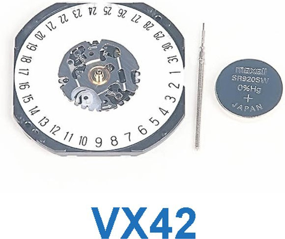 RACDONA VX42 Quarz-Uhrwerk, Unisex - Bild 1