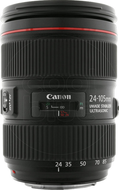 Canon EF 24-105mm f/4L IS II USM Vollformat Objektiv in Schwarz - Bild 1
