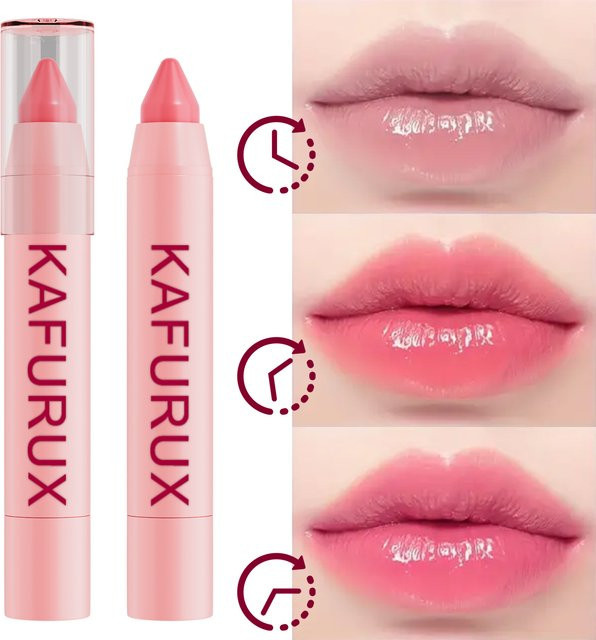 KAFURUX Getönter Lippenbalsam, Glänzend, Unisex - Bild 1
