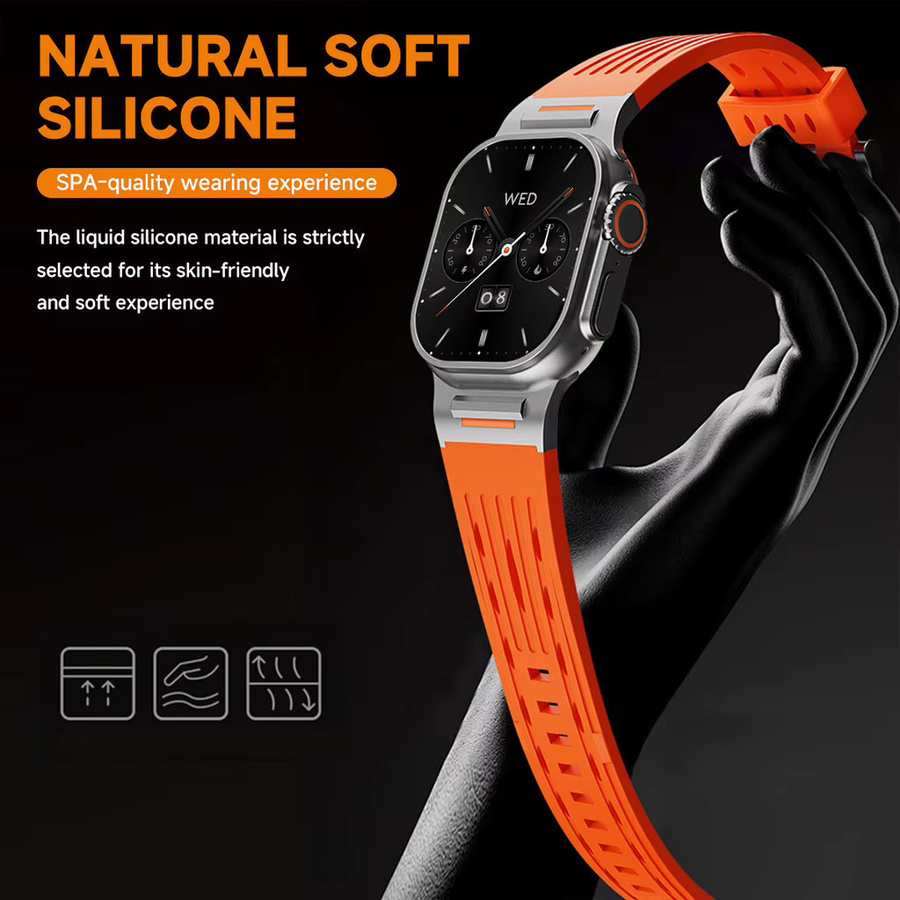Breathe Sports Uhrenarmband Silikon, Unisex - Bild 5