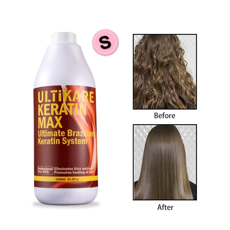 Keratin Haarbehandlung mit Shampoo, 1000 ml + 500 ml, Unisex - Bild 4