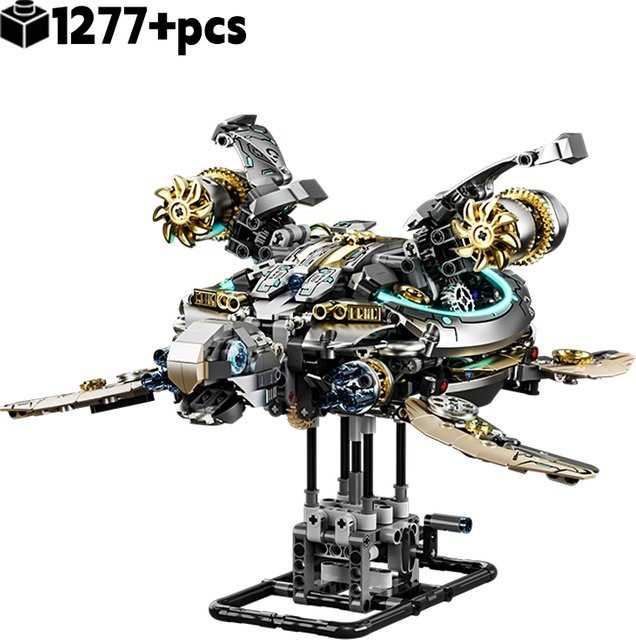 FUNXINEE Mechanischer Meeresschildkröten-Bausatz, 1277 Teile - Bild 1