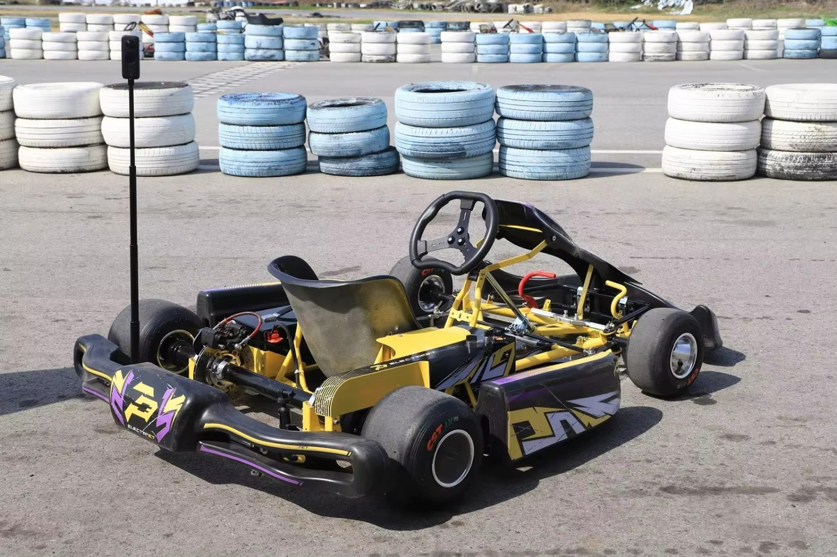 Electripet Elektrisches Go-Kart, Gelb, Metall - Bild 2