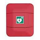 Eichner Defibrillatorschrank in Rot und Weiß aus Kunststoff, H: 52,7 cm, B: 43,4 cm, T: 22,5 cm - Bild 2