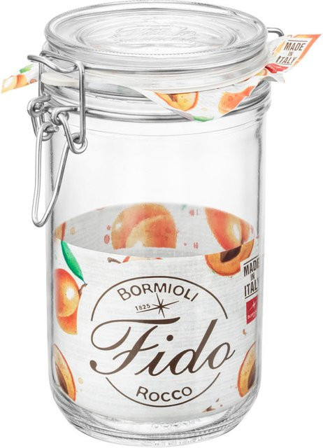 Bormioli Rocco Fido Vorratsglas aus Glas, transparent, 6er Pack, 0,75 l - Bild 1