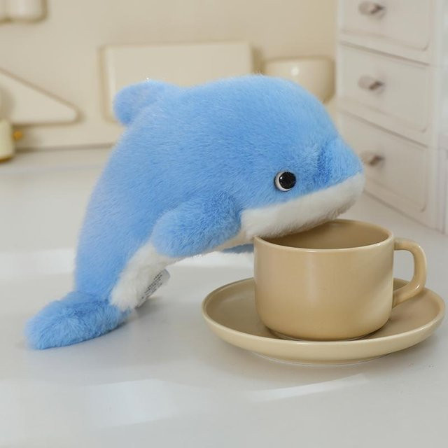 Yiran toy Meerestiere Plüschtiere, Blau - Bild 1