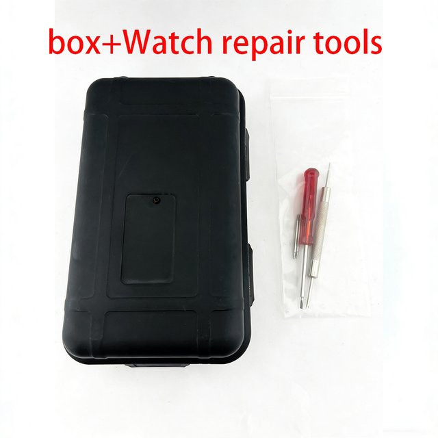 OUMASHI Uhrenbox, Plastik, Schwarz - Bild 1
