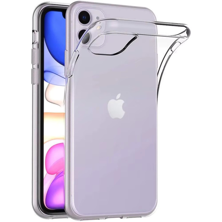Ricestate Silikon-Softcover für iPhone 16 15 14 13 12 11 Pro Max – Klare Transparente Hülle, Schlank und Stoßfest - Bild 2