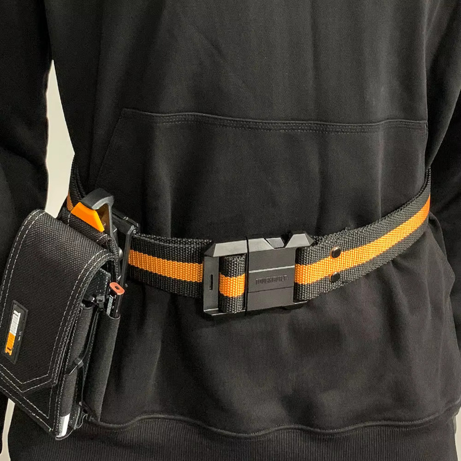 TOUGHBUILT TB-CT-42 Robuster Werkzeuggürtel mit anpassbarer Länge für Elektriker und Tischler, kompatibel mit ClipTech-Beuteln - Bild 3