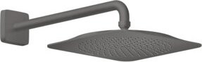 Hansgrohe Axor Citterio Kopfbrause Rain Square in Matt Schwarz, Wandmontage, B/T/H: 39,0 x 27,0 x 27,0 cm - Bild 1