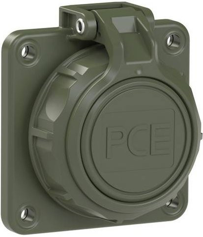 PC Electric Schutzkontaktkupplung 20342-8uc in Bronze-Grün matt mit IP66 und IP68 Schutzart - Bild 1