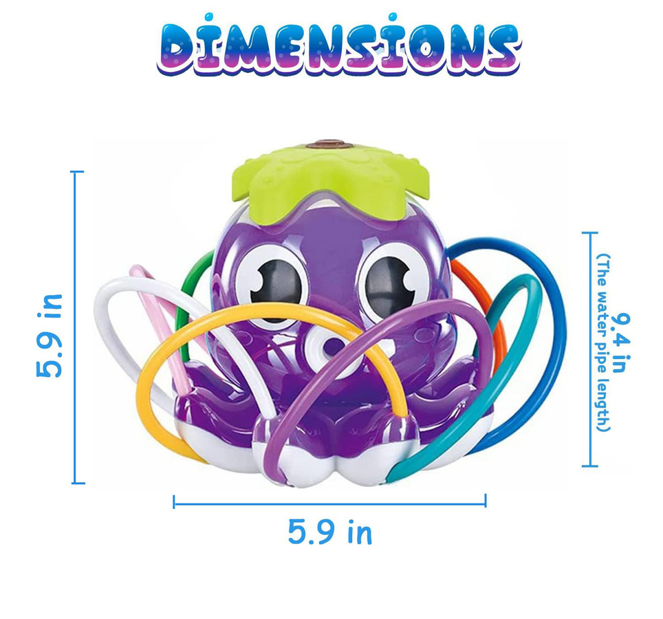 Linyi toy Oktopus Sprinkler Bunt / Mehrfarbig ab 12 Jahren - Bild 2