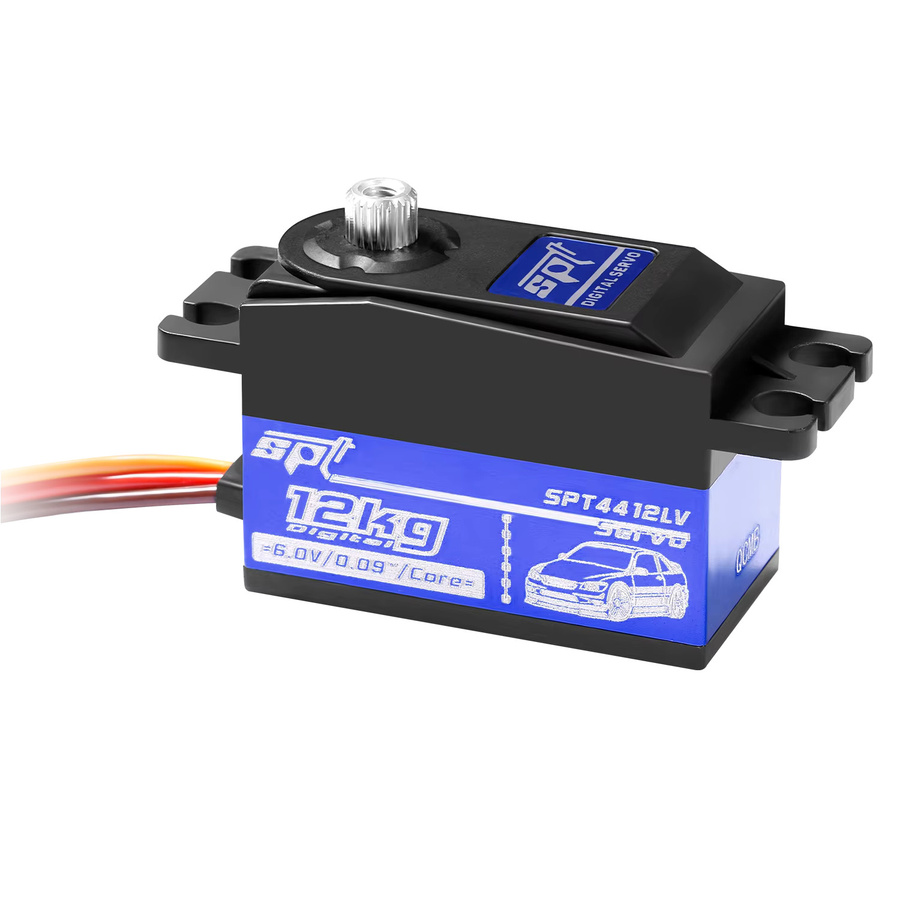 SPT 4412LV Digital Servo, Metallgetriebe, Kurzer Körper, Flaches Profil - Bild 2