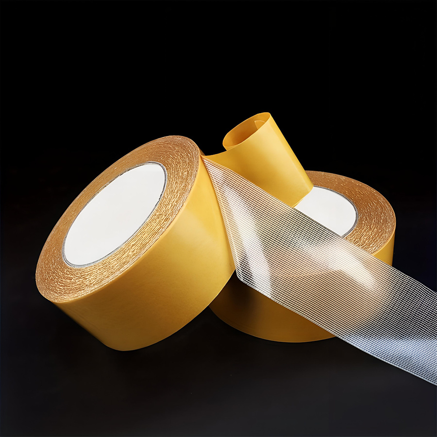 OMG Beauty Hochleistungs-Doppelklebeband mit Fiberglasgewebe, transparentes Montageband für Wände und Glas, Breite: 3 cm, Länge: 10 m - Bild 5