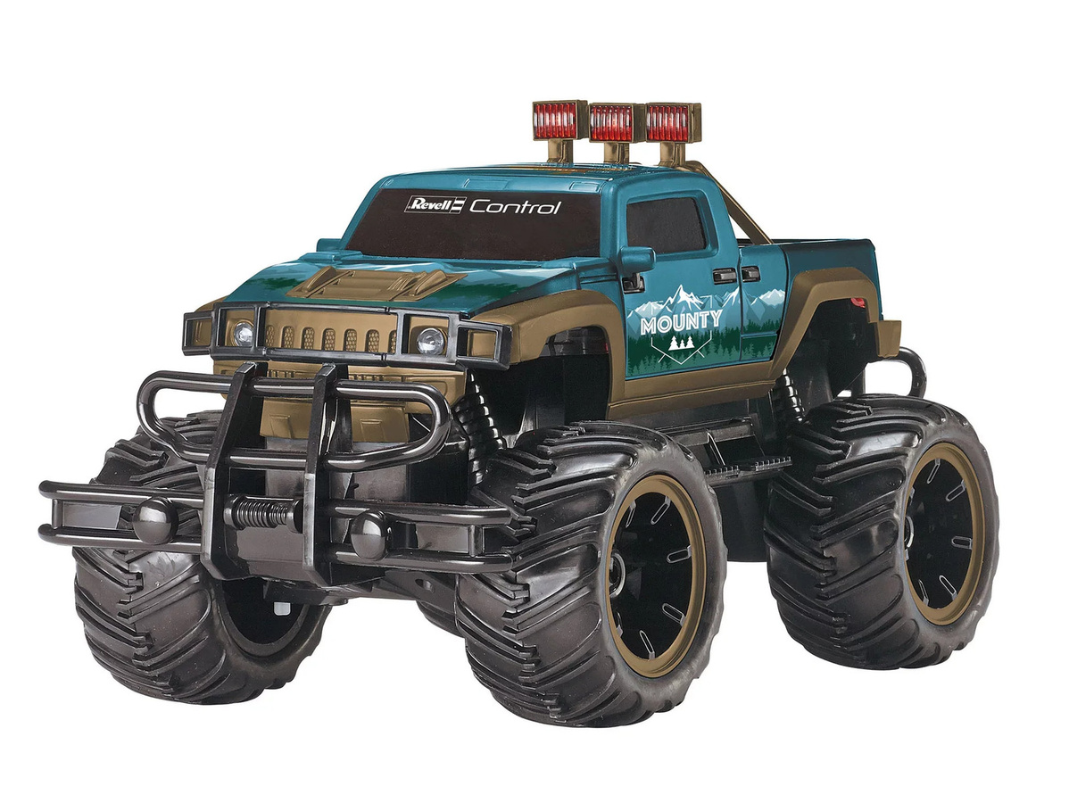 Revell Mounty RC Modellauto Elektro Geländewagen 1:16 Grau - Bild 3
