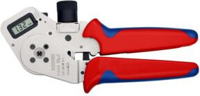 Knipex Vierdornpresszange 97 52 63 DG für gedrehte Kontakte 0,08 bis 2,5 mm² in Rot - Bild 2
