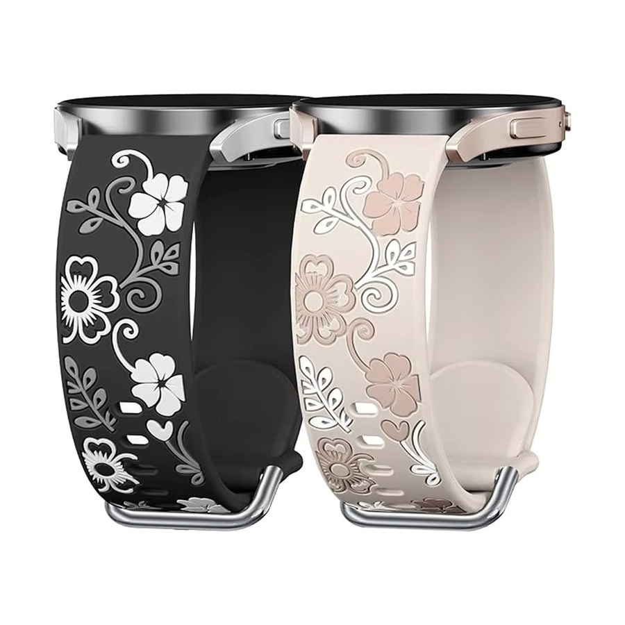 Uhrenarmband Silikon, 2er-Pack, Unisex - Bild 2