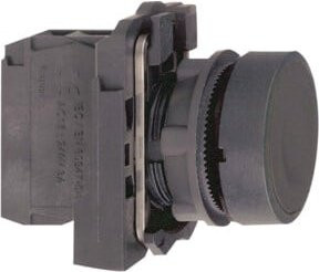 Schneider Electric Drucktaster flach, Schwarz, 1S XB5AA21 - Bild 1