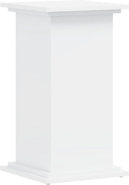 vidaXL Pflanzenständer Weiß aus Holzwerkstoff, B/T/H: 33 x 33 x 60 cm - Bild 1
