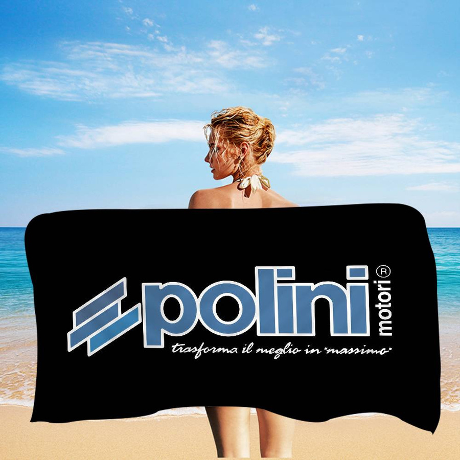 Polini-Italy S-Roller Mikrofaser Strandtuch, schnelltrocknend und weich, Breite: 40 cm, Höhe: 60 cm - Bild 2