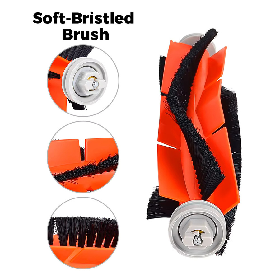 Hauptbürste für Dreame und Xiaomi Mijia Saugroboter Modelle F9 D9 L10 Pro 1C 1T 2C Mop 2 Ultra STYTJ05ZHM Roller Pinsel Ersatzteil - Bild 2