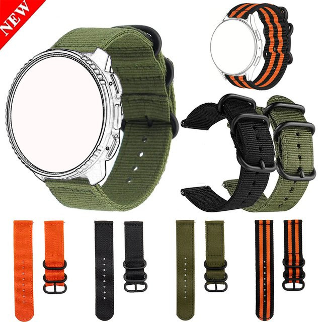 Uhrenarmband Nylon, Unisex, 20 22 mm - Bild 1