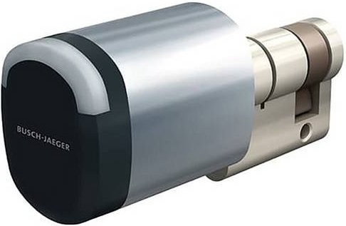 Busch-Jaeger Elektronischer Zylinder 2CKA008300A1055 in Schwarz und Silber - Bild 1