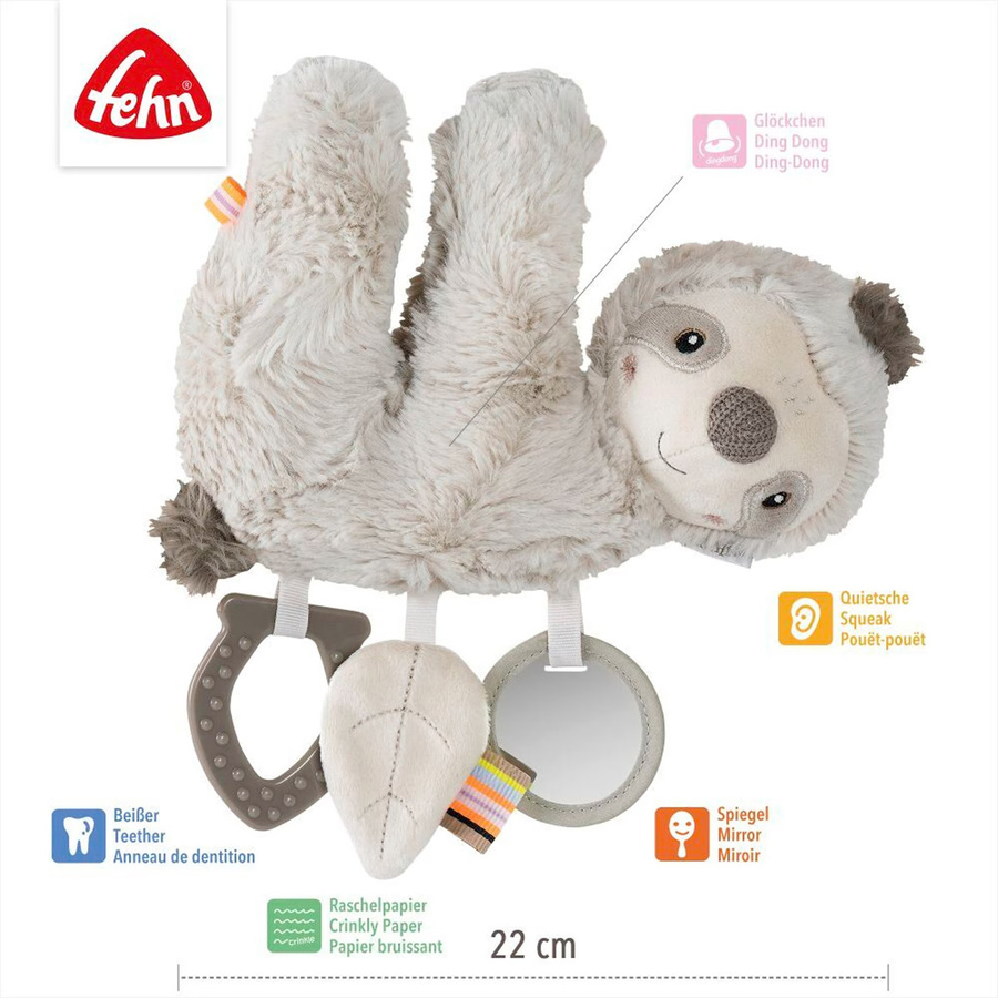 Fehn Activity-Faultier, Hängespielzeug, ab 0 Jahre - Bild 2