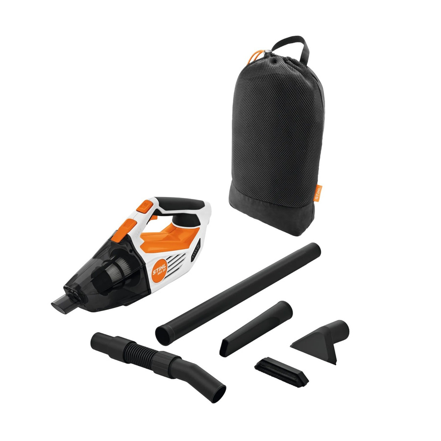 Stihl Akku-Handsauger SEA 20 in Orange-Grau mit waschbarem Filter - Bild 2