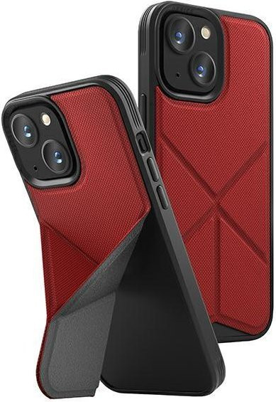UNIQ Transforma MagSafe Schutzhülle für iPhone 13, iPhone 14 und iPhone 15 in Rot/Korallenrot - Bild 1