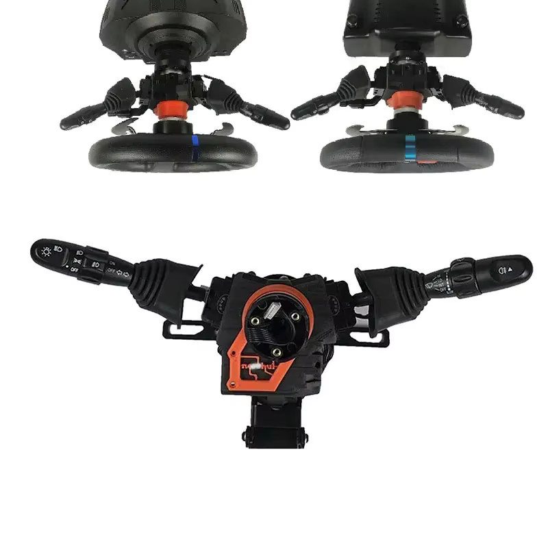 Blinker und Scheibenwischer-Kit für Logitech G923 G25 G27 G29 T300 RS GT in Schwarz für Euro Truck Simulator und American Truck Simulator - Bild 3