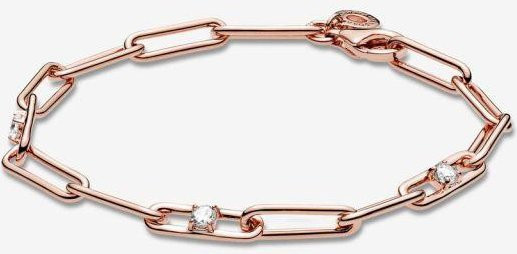Regalos Armband, 925 Silber, Roségold, Zirkonia, Damen, 20cm - Bild 1