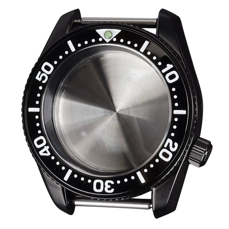 YEJIAOLAN Uhrengehäuse Edelstahl, Silber, 42 mm, Unisex - Bild 2