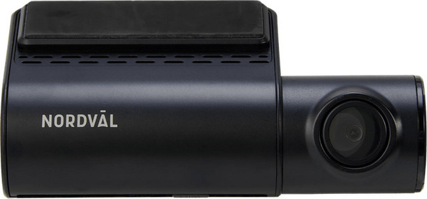 Nordval DC101-2K Dashcam in Schwarz mit GPS, Wi-Fi und USB-C Anschluss