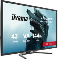 iiyama G-Master G4380UHSU-B2 Red Eagle Gaming-Monitor, 43 Zoll, VA-Panel, UHD 4K, 144Hz, 0.4ms MPRT, HDR, FreeSync, Schwarz - Bild 3