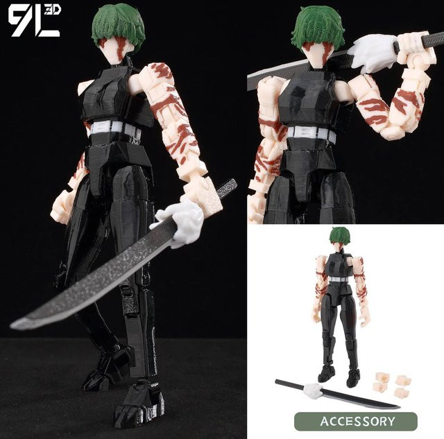 Jujutsu Kaisen Dummy13 Lucky13 Mehrgelenkiges Gelenkmodell Anime Figur, ab 14 Jahren - Bild 1