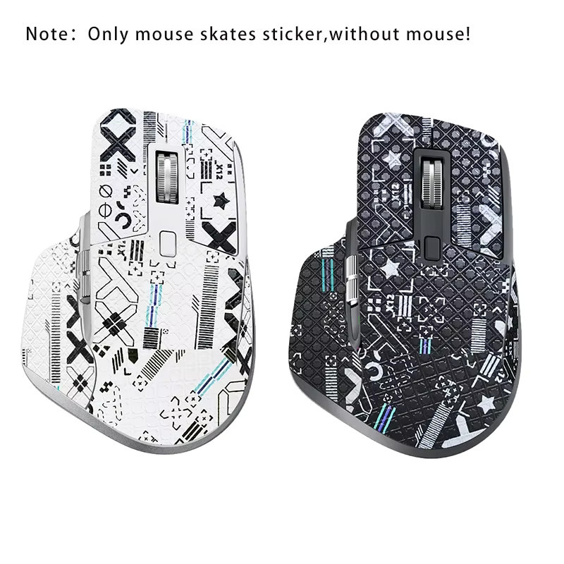 Logitech MX Master 3s Maus-Griffband in Schwarz mit Eidechsenhaut-Optik, rutschfest und schweißabsorbierend - Bild 4