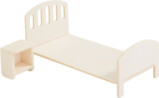 stafil Miniatur-Set Schlafzimmer Sperrholz Beige - Bild 1