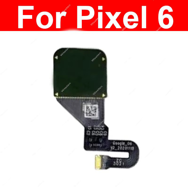 Fingerabdrucksensor Flexkabel für Google Pixel 6, 7 Pro und 6a in Schwarz - Bild 1
