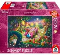 Schmidt Spiele Disney Dreams Collection Alice in Wonderland Mad Hatter’s Tea Party Puzzle - Bild 1