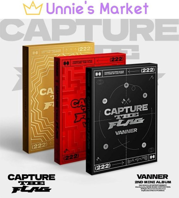 Capture the Flag, 2. Mini-Album, Vanner, CD, Limited Edition, red - Bild 1