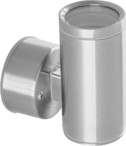 EVN Wandleuchte Up-Down aus Edelstahl in Silber für den Garten - Bild 1